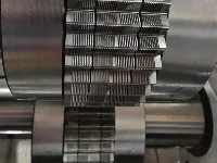Metal Evaporator Fin Roller